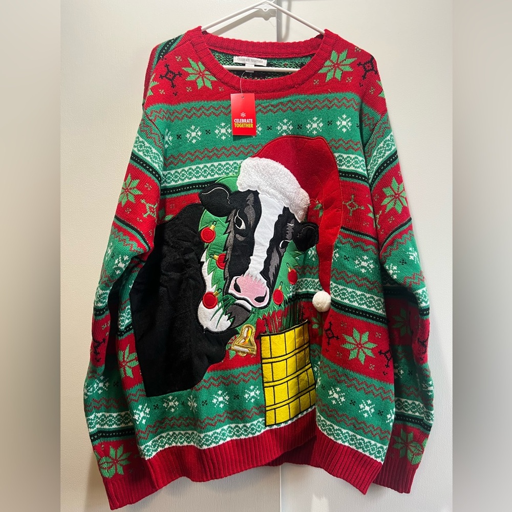 Brand new of CELEBRATE TOGETHER Womens Ugly Christmas Sweater